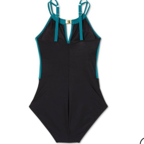UPF 50+ high neck one piece swimsuit Large - Picture 4 of 11